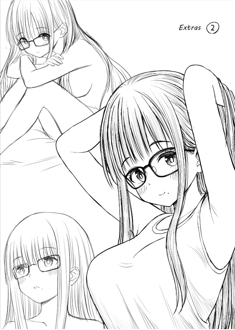 Hentai Manga Comic-My busty junior from the art club became a nude model and was so erotic that it made my art explode 2-Read-50